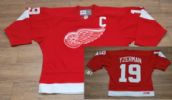 Nhl Authentic Hockey Jerseys  #19 RED YZERMAN RED WINGS CCM  NEW!